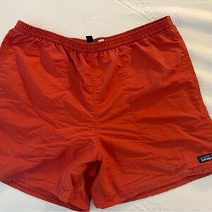 Patagonia swim trunks with liner.